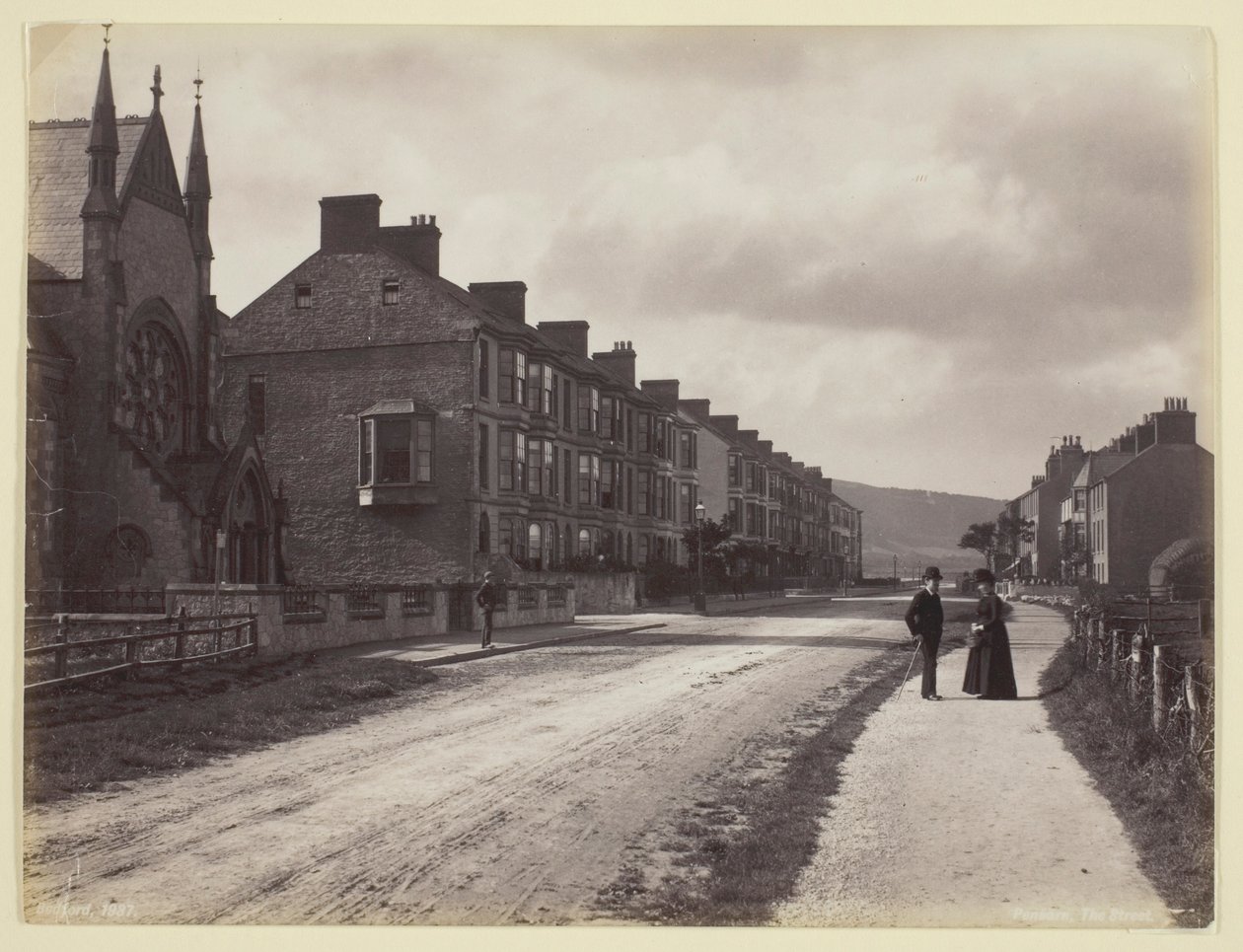 Pensarn, de straat door Francis Bedford