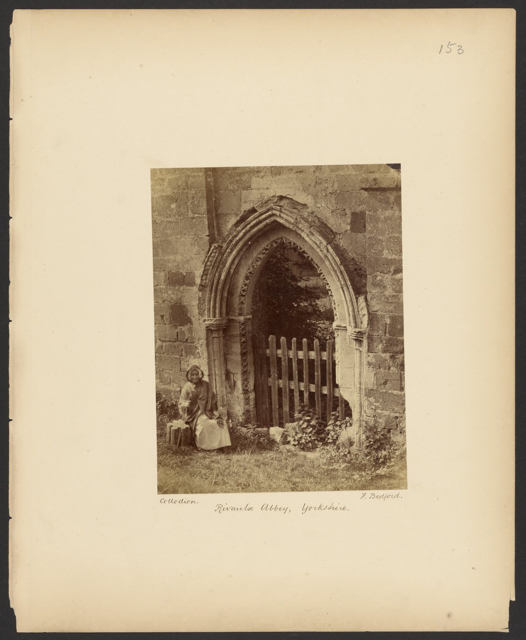 Abdij van Rievaulx, Yorkshire door Francis Bedford