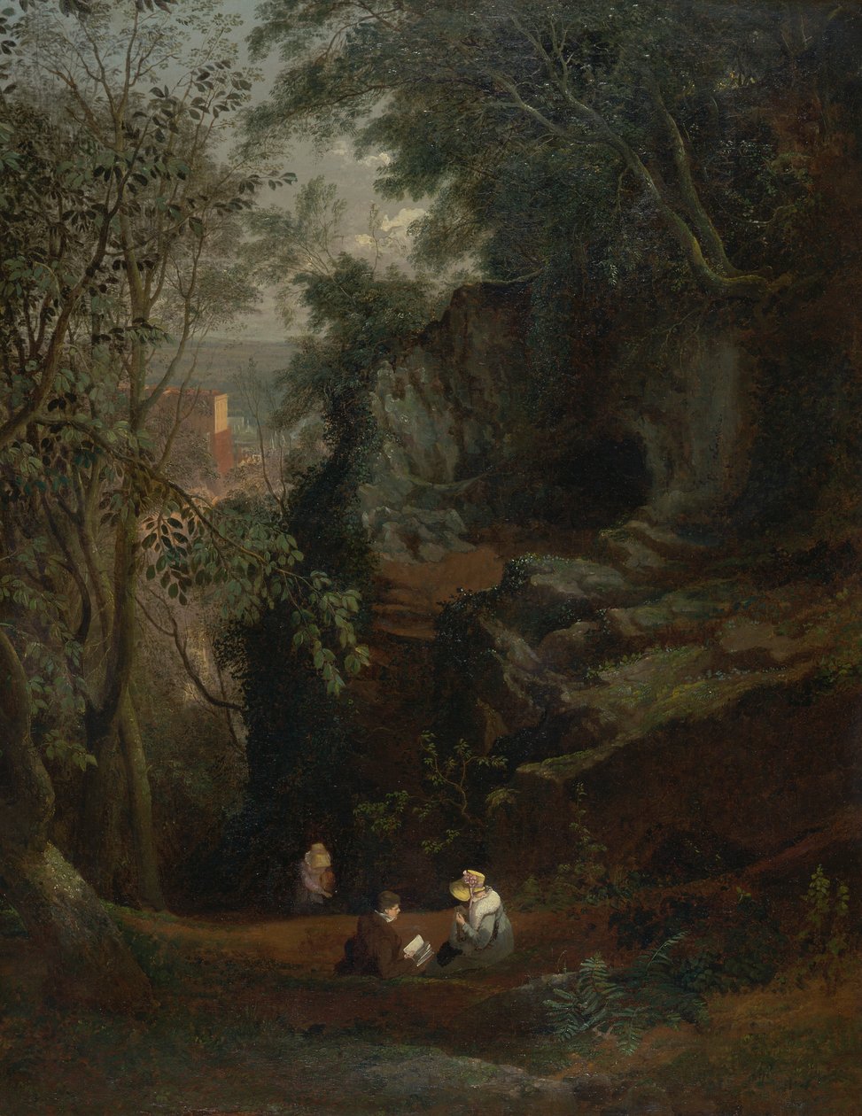 Landschap bij Clifton door Francis Danby