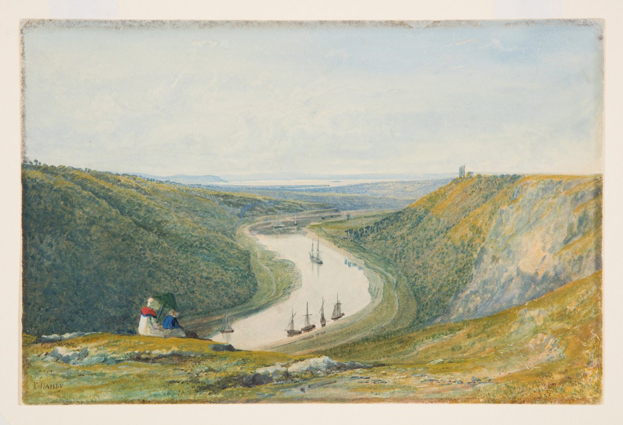 De Avon vanaf Durdham Down door Francis Danby