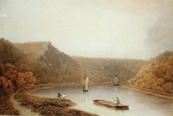 De Avon Gorge bij Bristol door Francis Danby