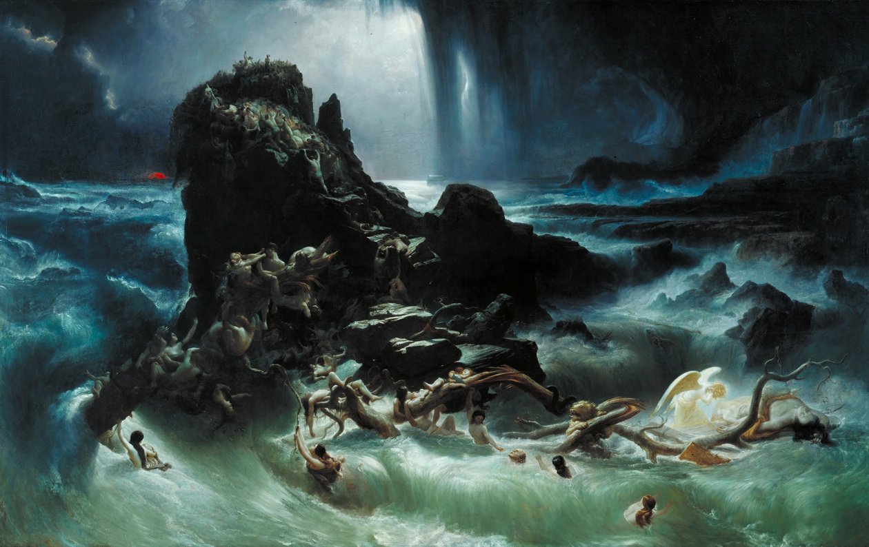 De zondvloed door Francis Danby