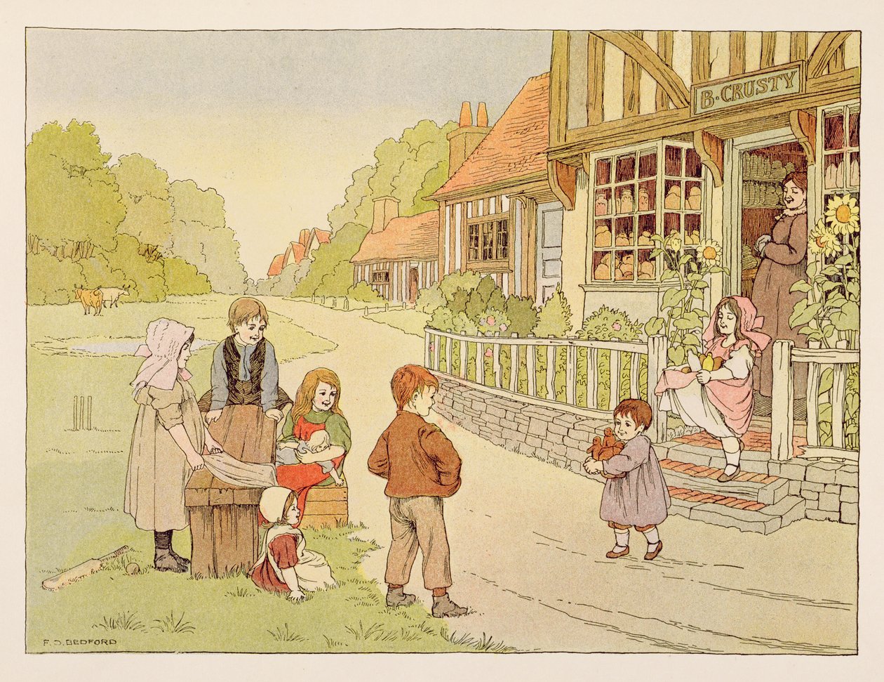 De bakkerswinkel, uit 