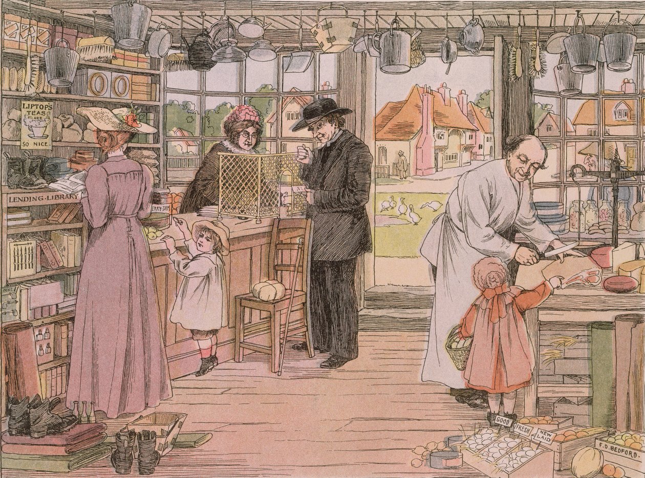 De winkel, uit 