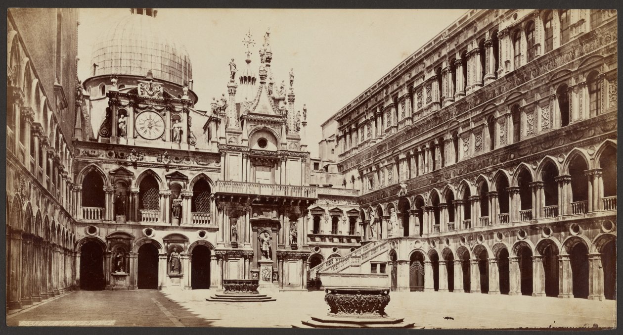 Dogepaleis, Venetië door Francis Frith