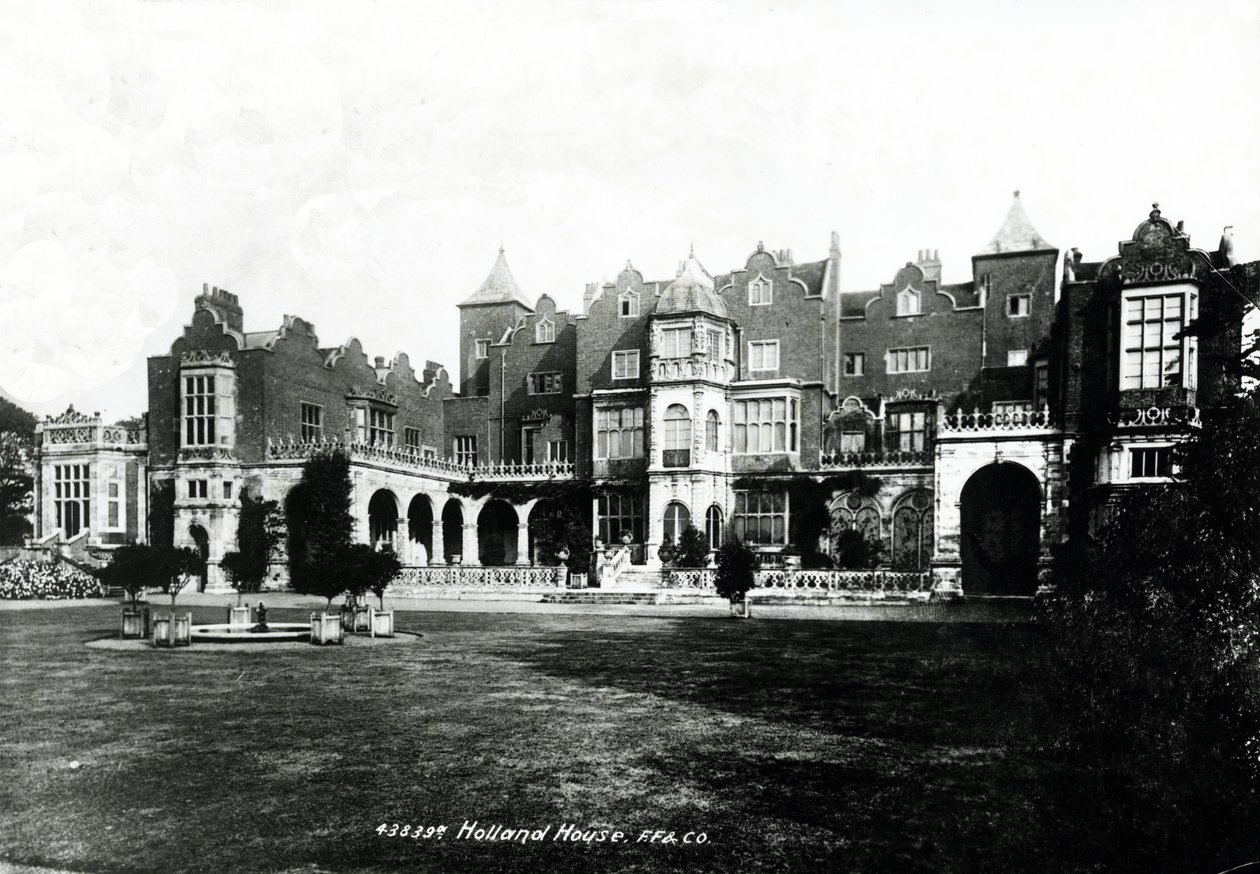 Holland House, ca. 1890s door Francis Frith