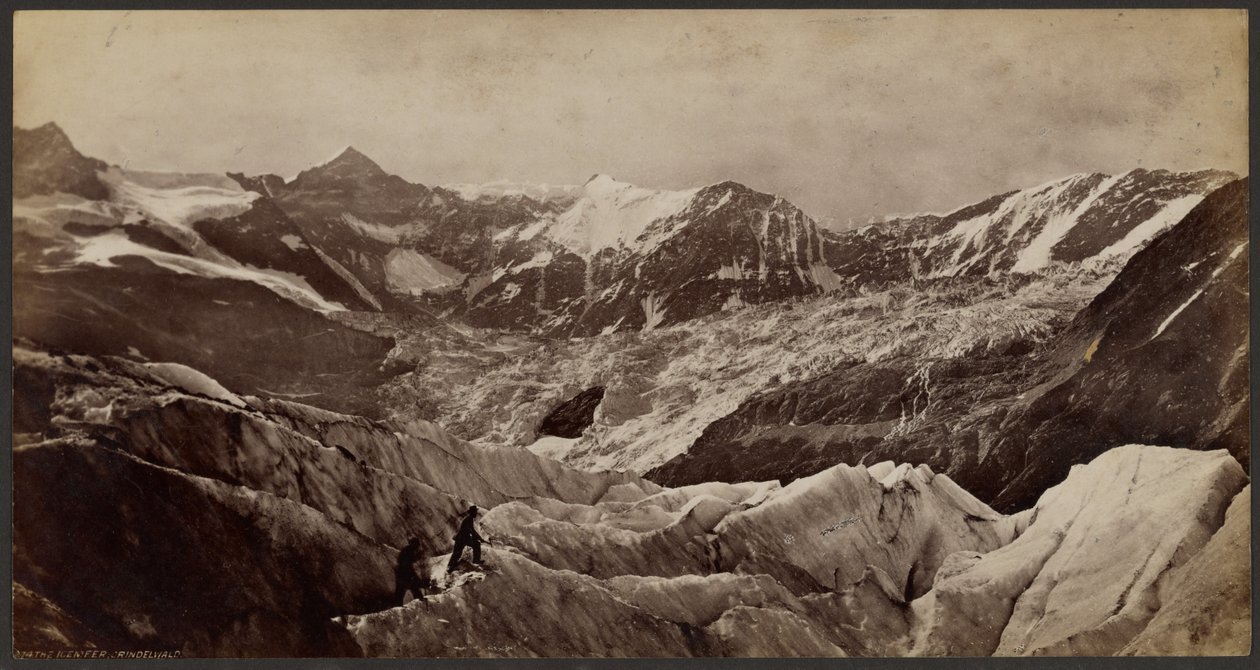 De Icemfer, Grindelwald door Francis Frith