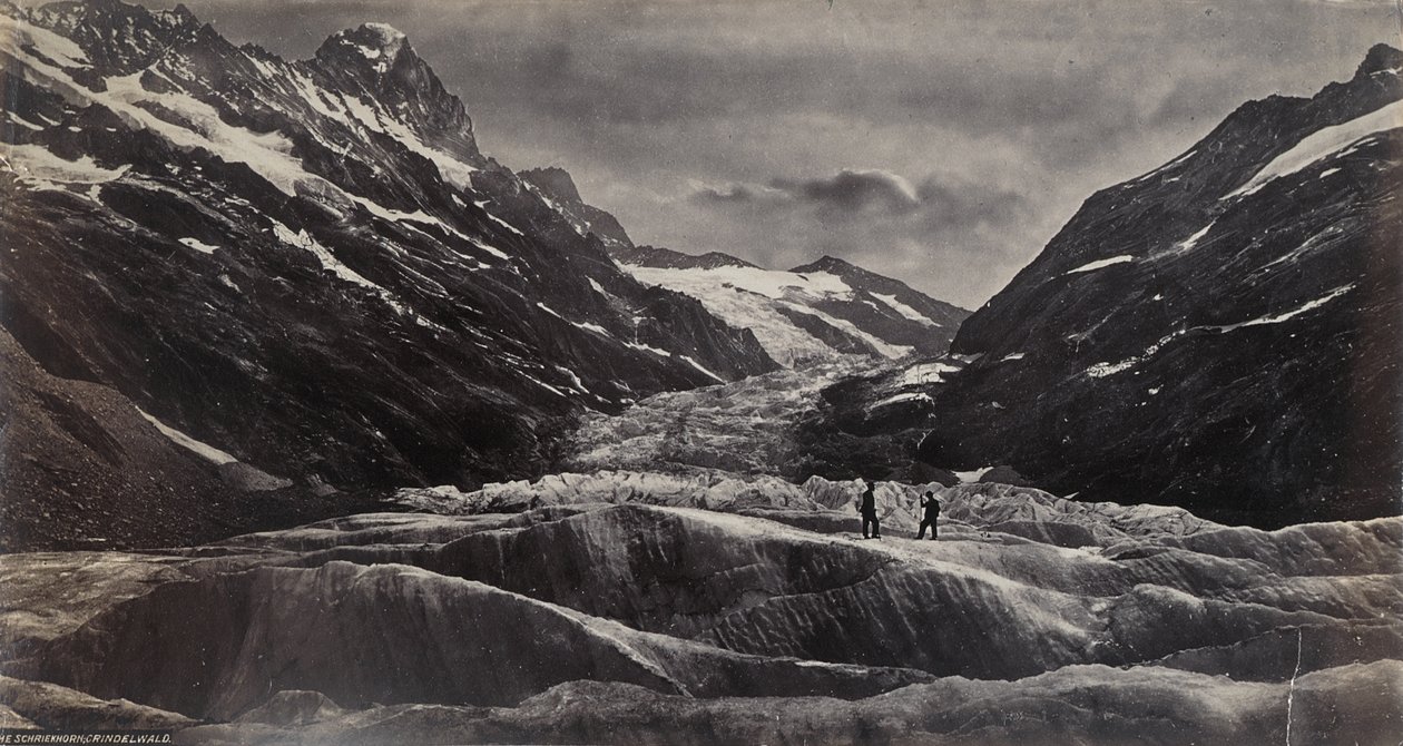 De Schriekhorn, Grindelwald door Francis Frith