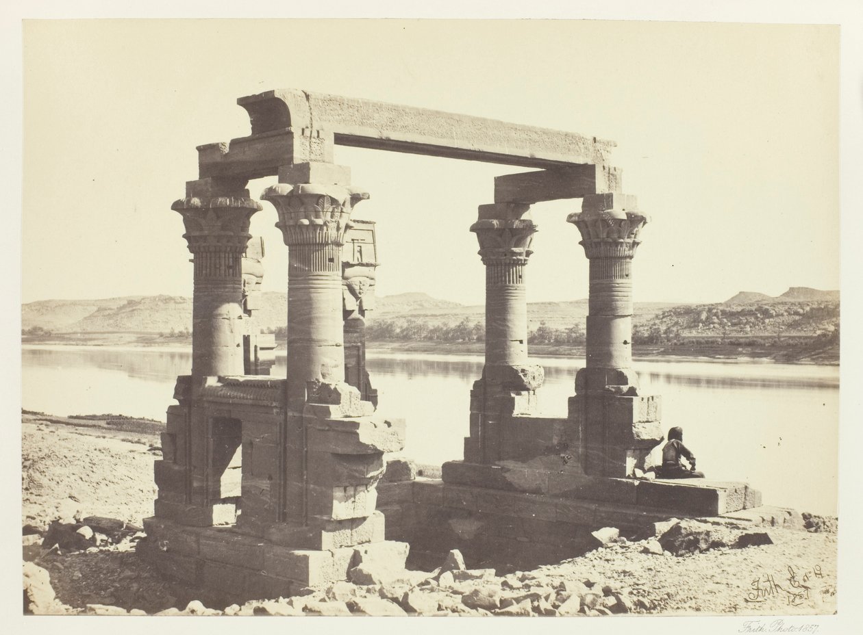 Wady Kardassy, Nubië door Francis Frith