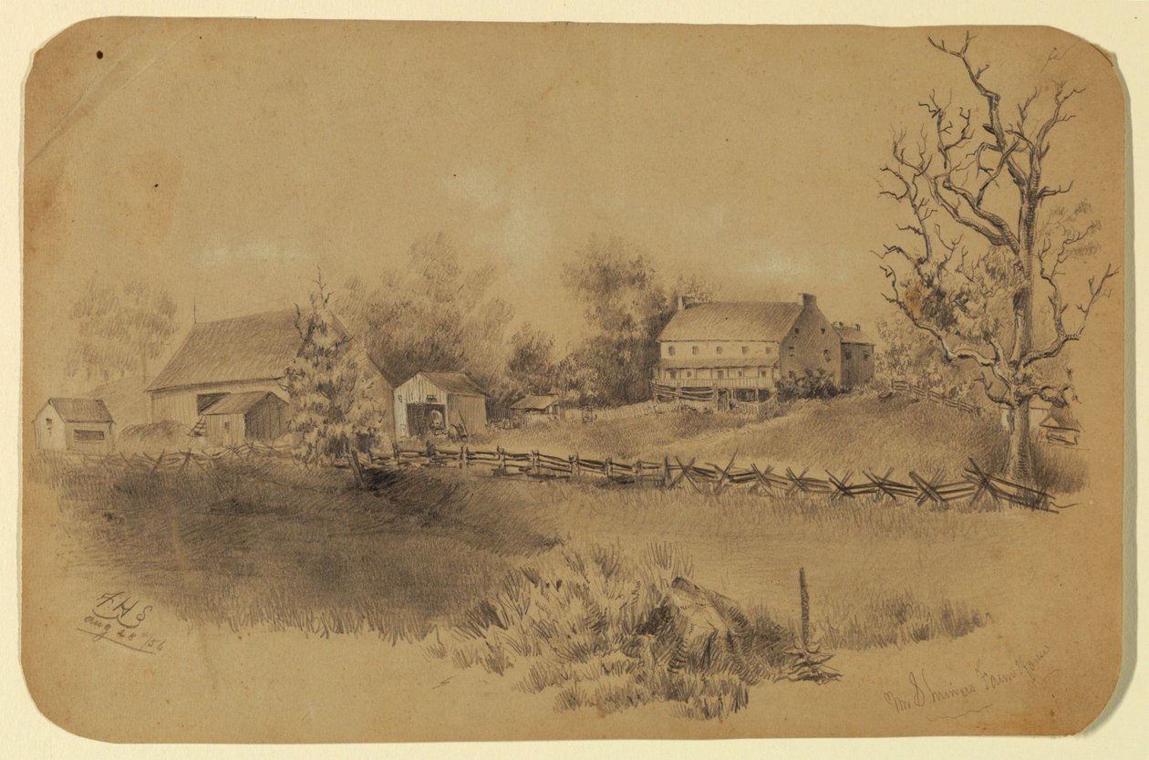 De boerderij van meneer Shriner door Francis Hopkinson Smith