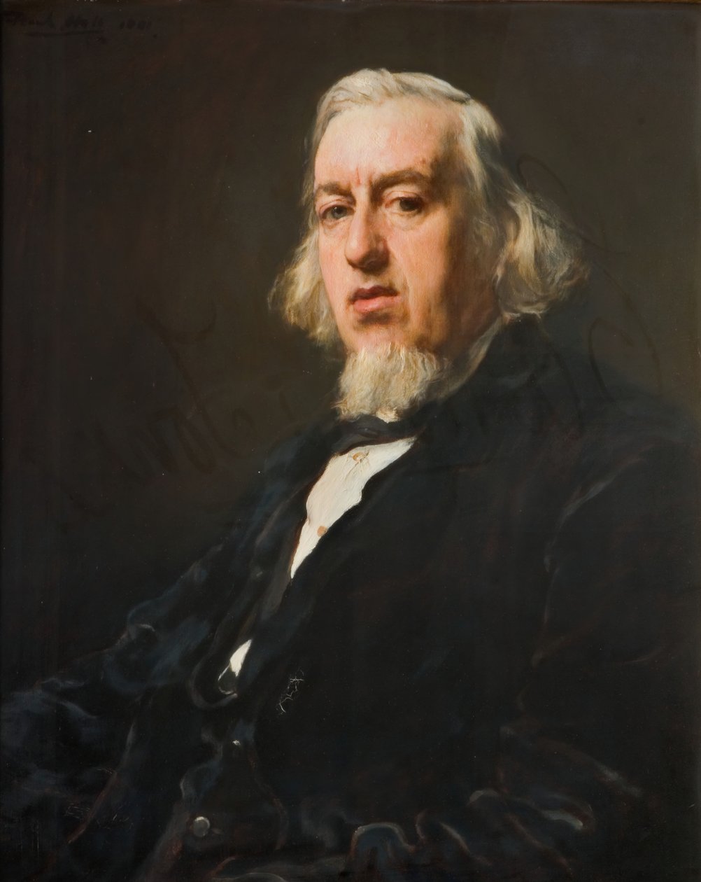 Portret van Edmund Tonks door Francis Montague Holl