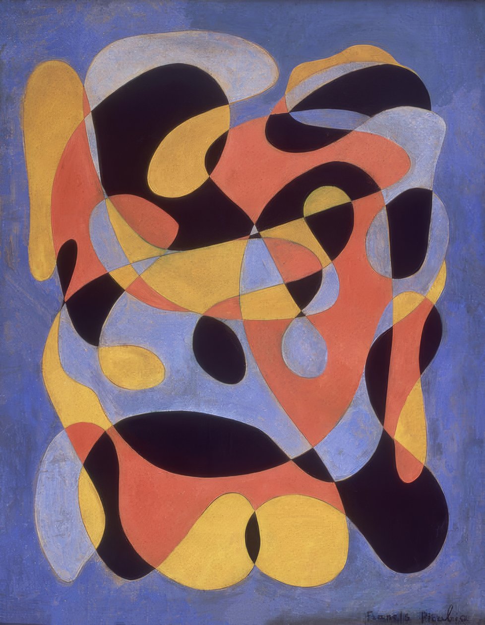 Abstracte samenstelling door Francis Picabia
