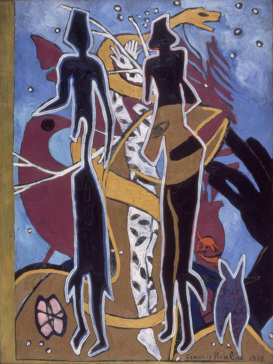 In het theater door Francis Picabia