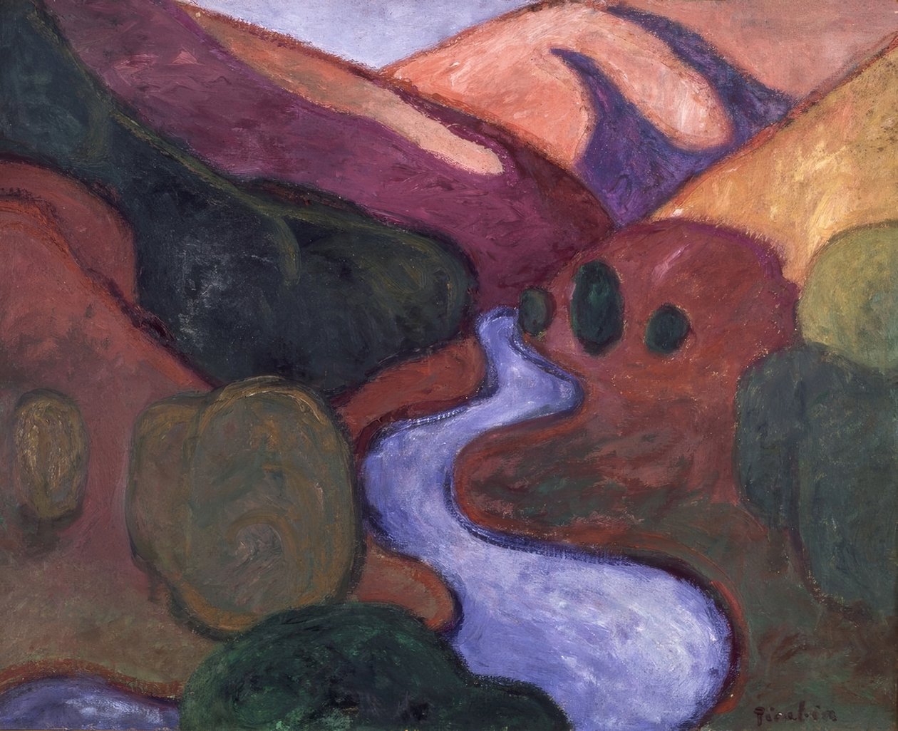 De huidige door Francis Picabia