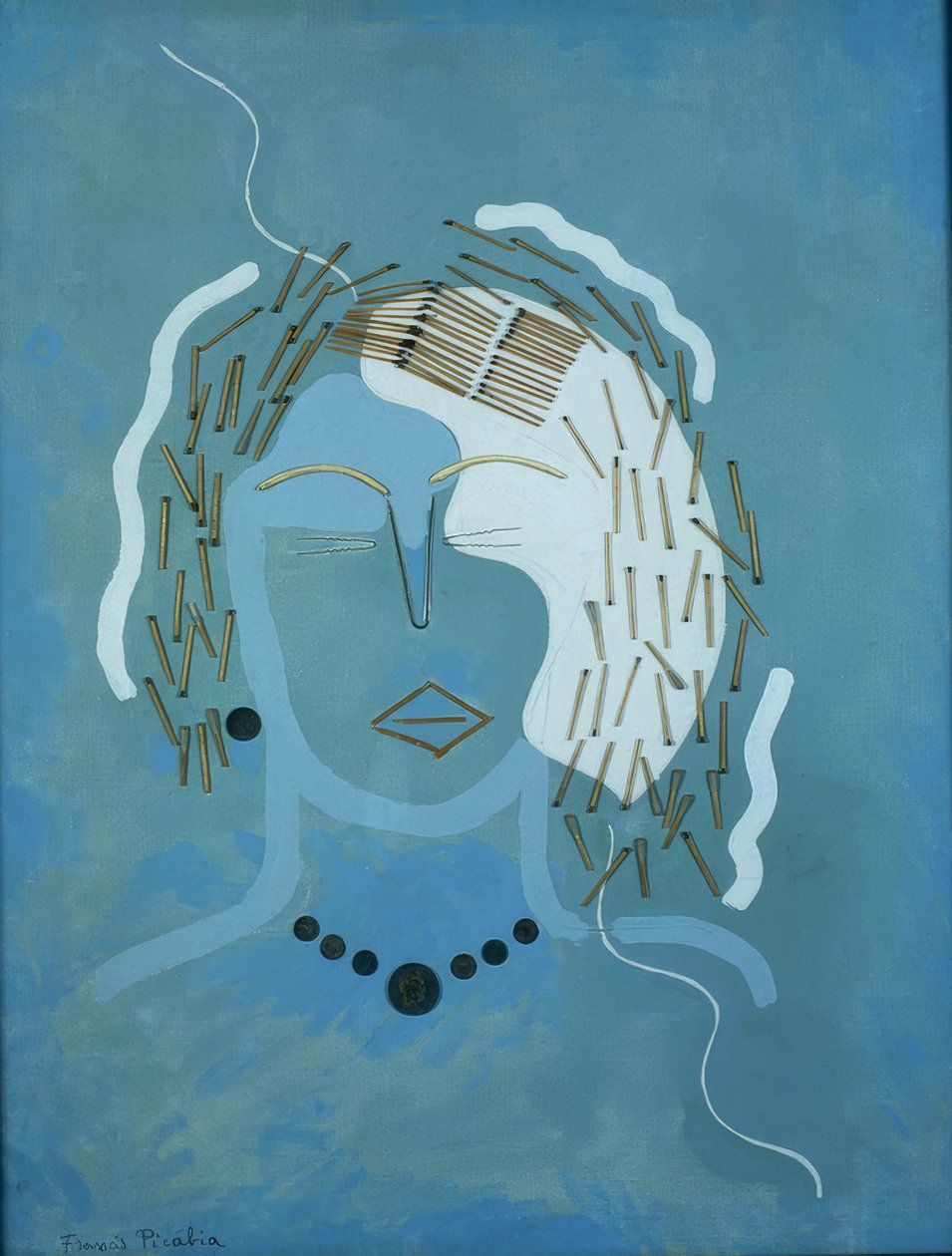 Wedstrijd vrouw door Francis Picabia