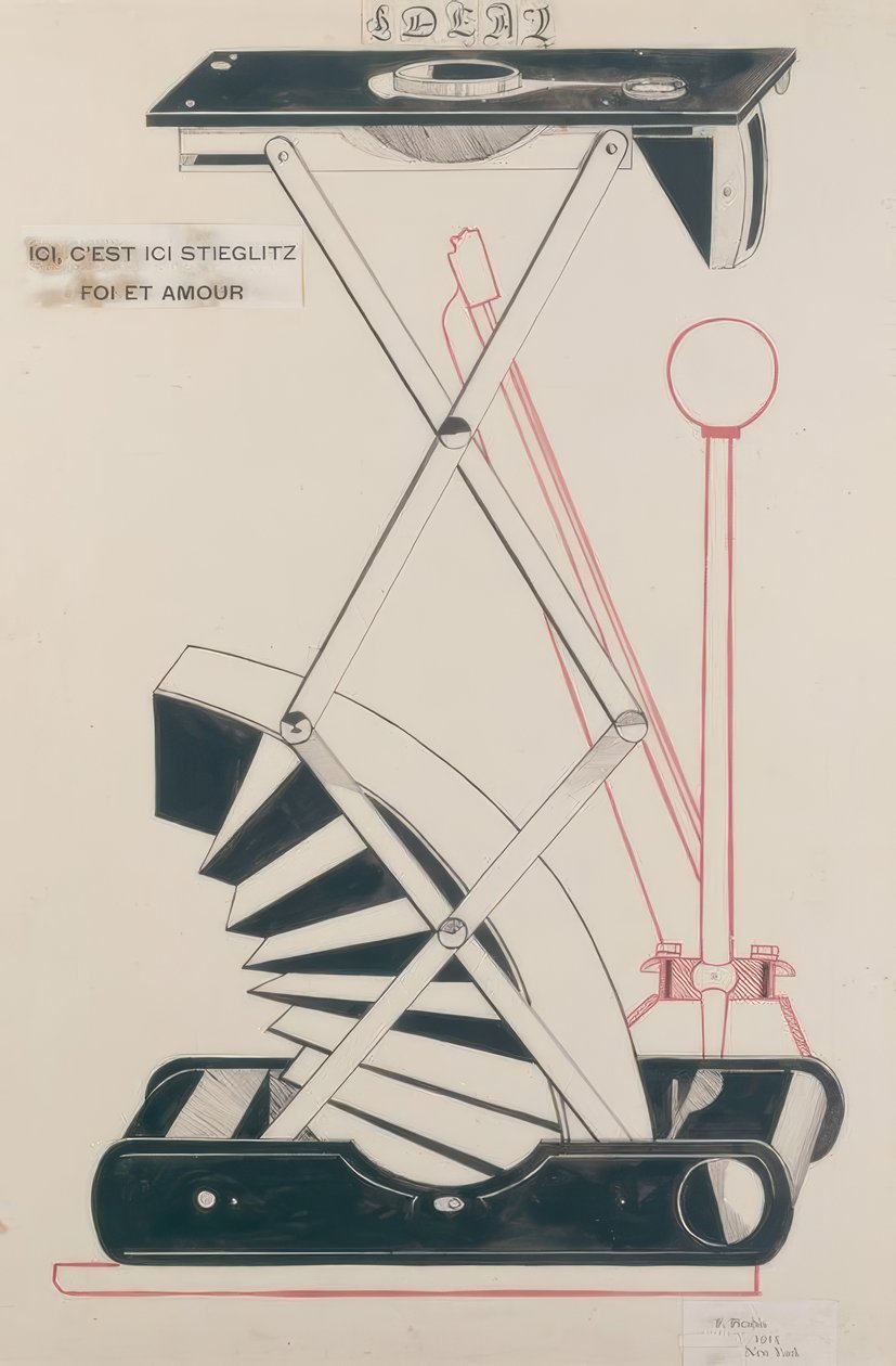Dit is Stieglitz Geloof en liefde door Francis Picabia