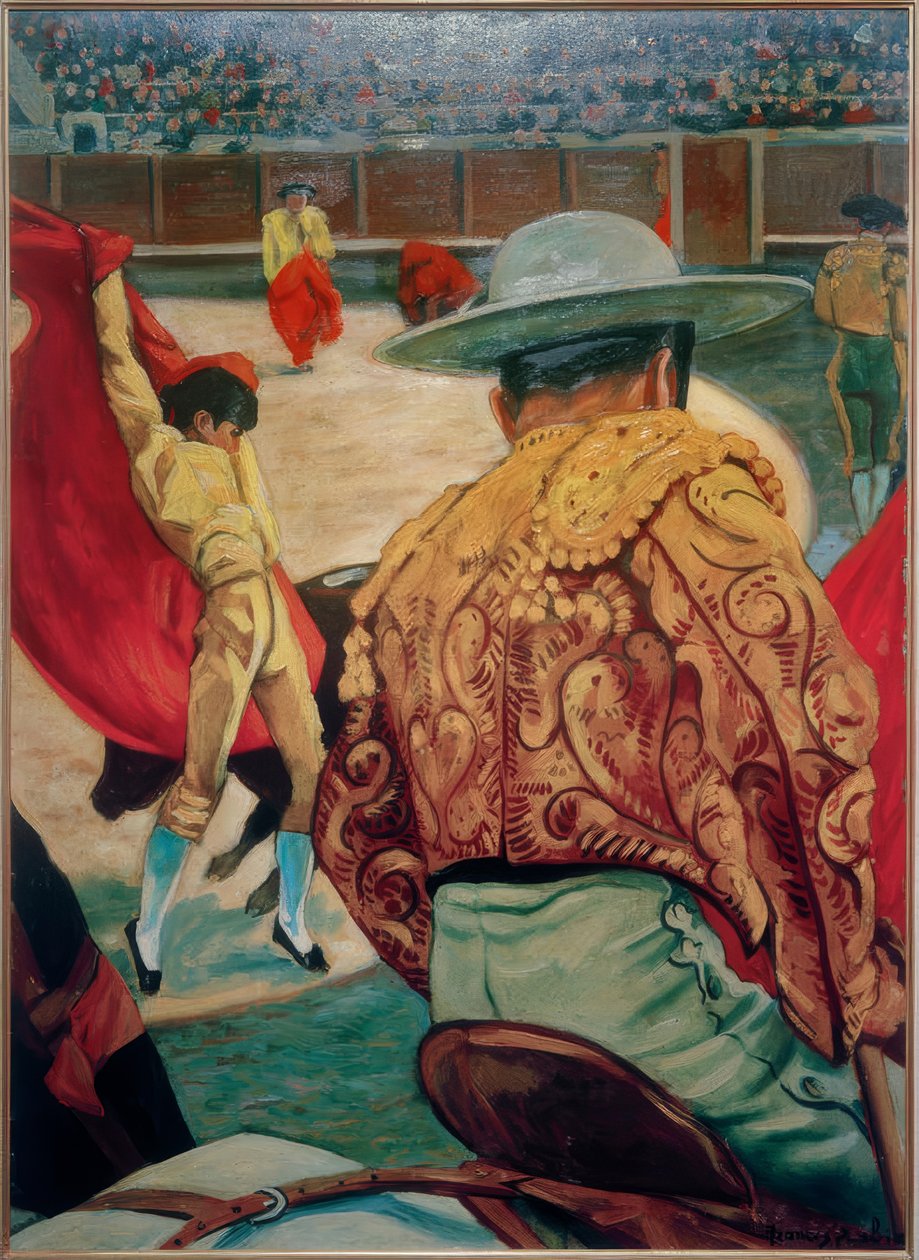 Matador in der Arena door Francis Picabia