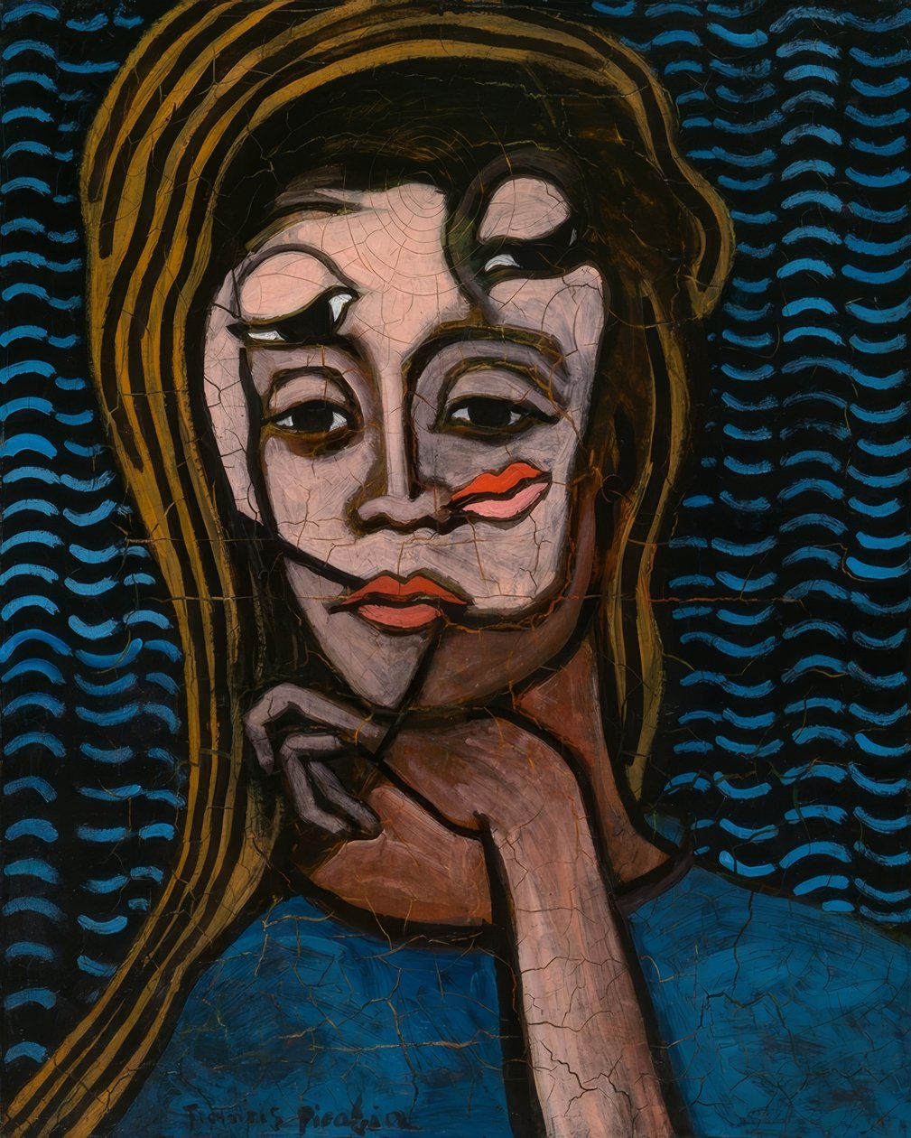 Schilderij van Madame X door Francis Picabia