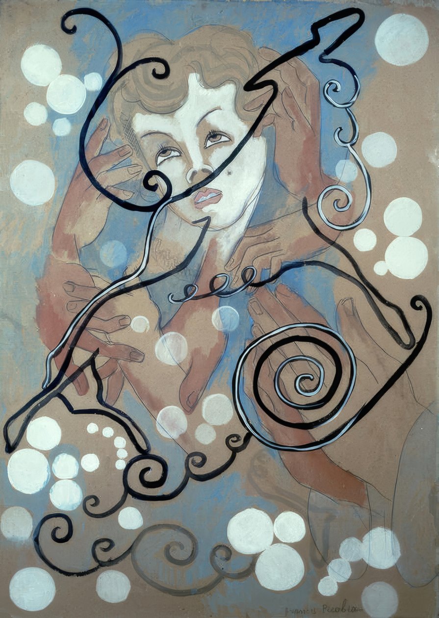 Portret van een vrouw door Francis Picabia