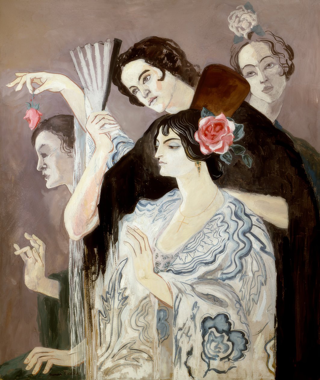 Spaanse vrouwen door Francis Picabia
