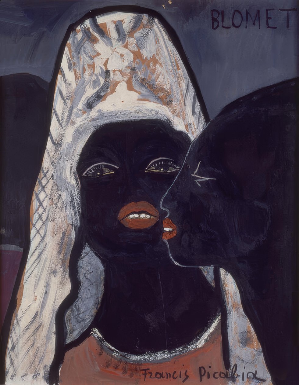 Het Blometstraat bal door Francis Picabia