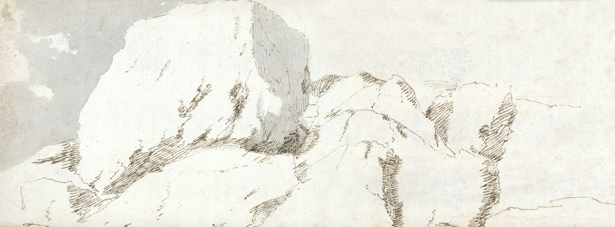 Deel van Pembrokeshire, c.1678 door Francis Place