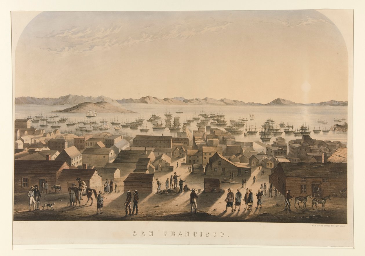 San Francisco door Francis Samuel Marryat