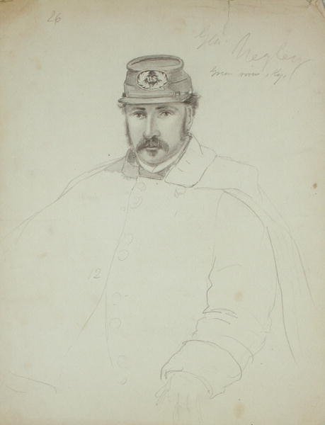 Generaal Negley, Unie Leger, c.1860 door Francis Schell