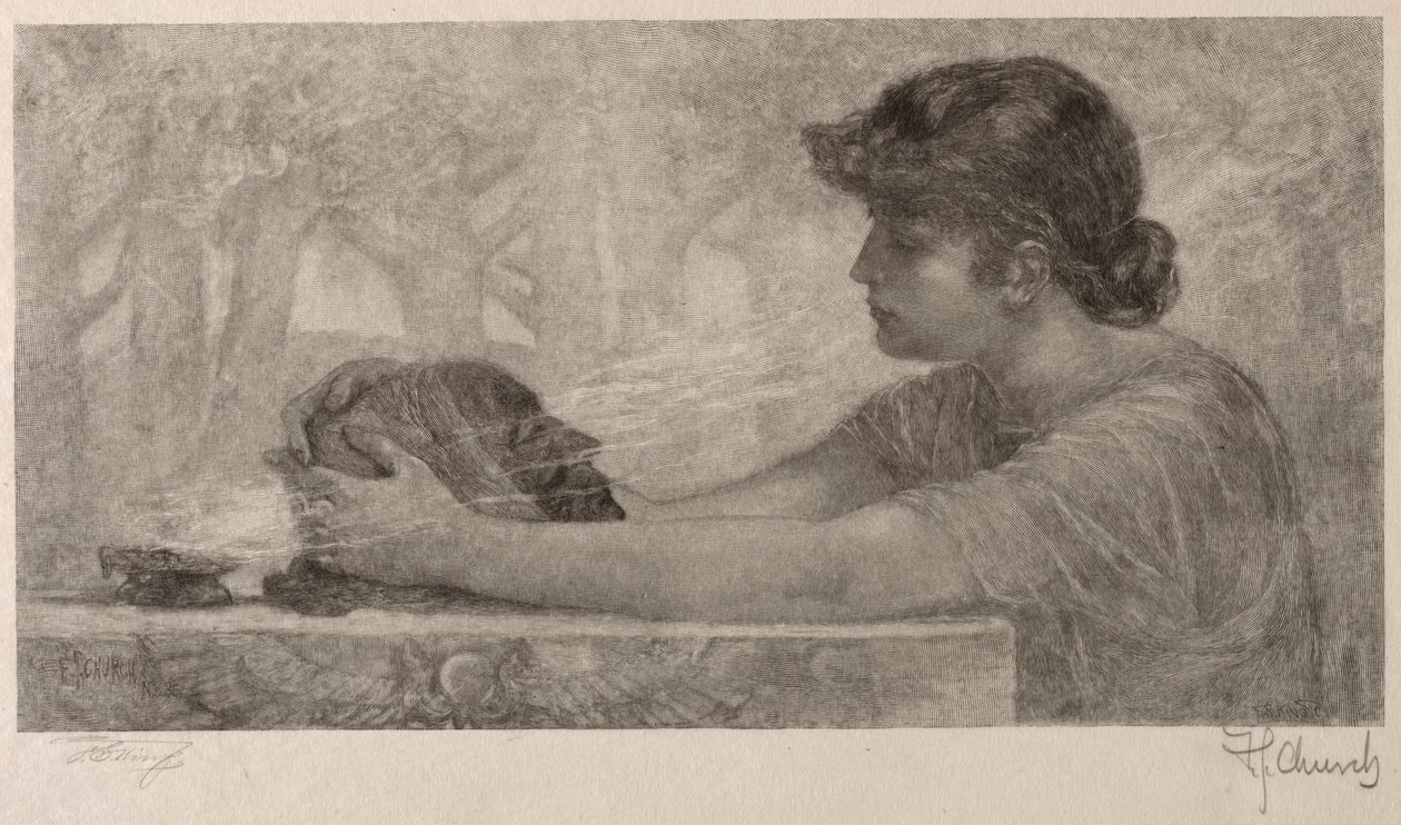 De Sibylle, 1887 door Francis Scott King