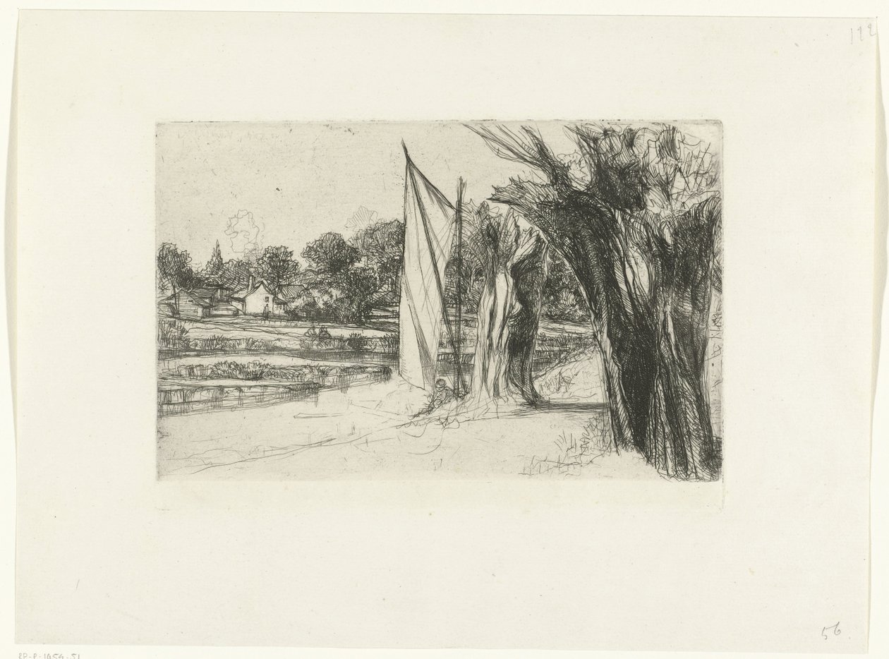 Thames Ditton door Francis Seymour Haden (Sir)