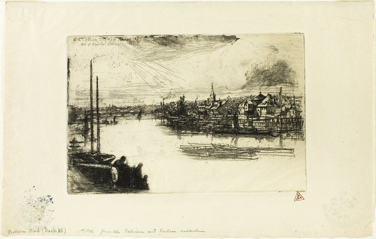 Battersea Reach door Francis Seymour Haden