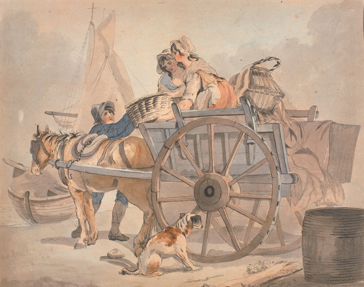 De viskar door Francis Wheatley
