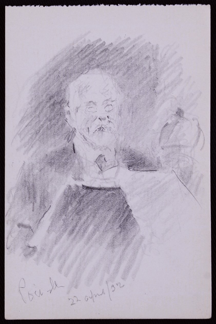 Portret van Alfred Powell door Francis Wilfred Lawson