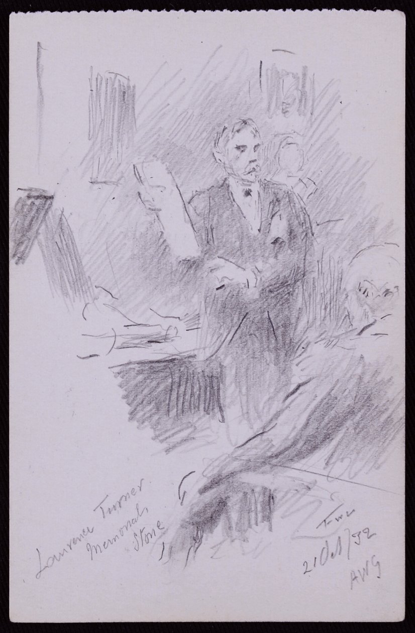 Portret van Laurence Turner door Francis Wilfred Lawson