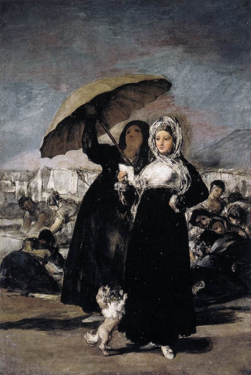 De Jonkies door Francisco de Goya