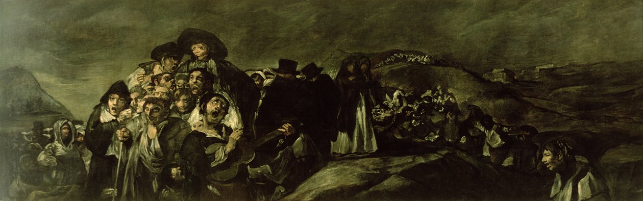 Bedevaart naar de bron van San Isidro, ca.18213 door Francisco de Goya