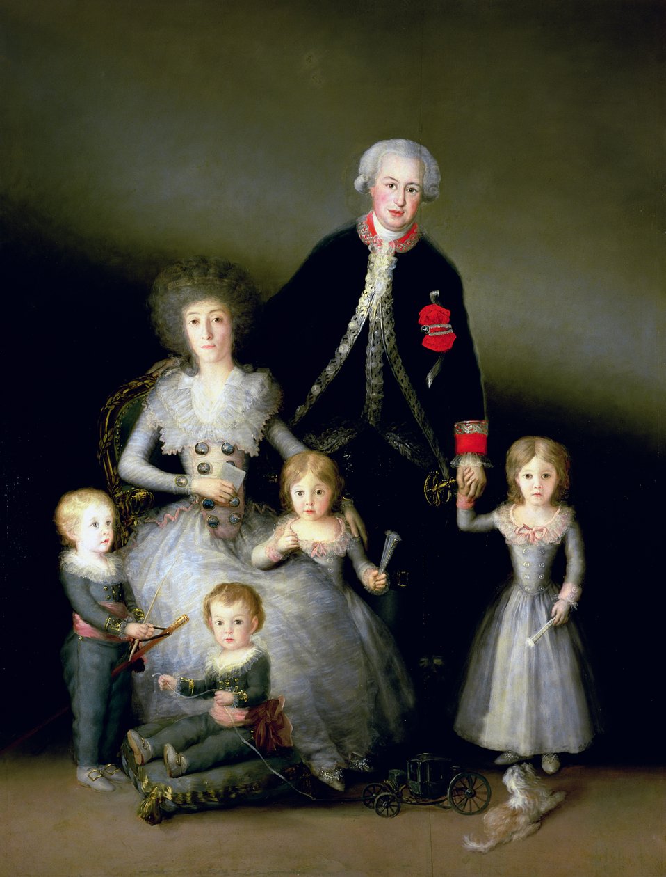 De Hertog van Osuna en zijn Familie, 1788 door Francisco de Goya