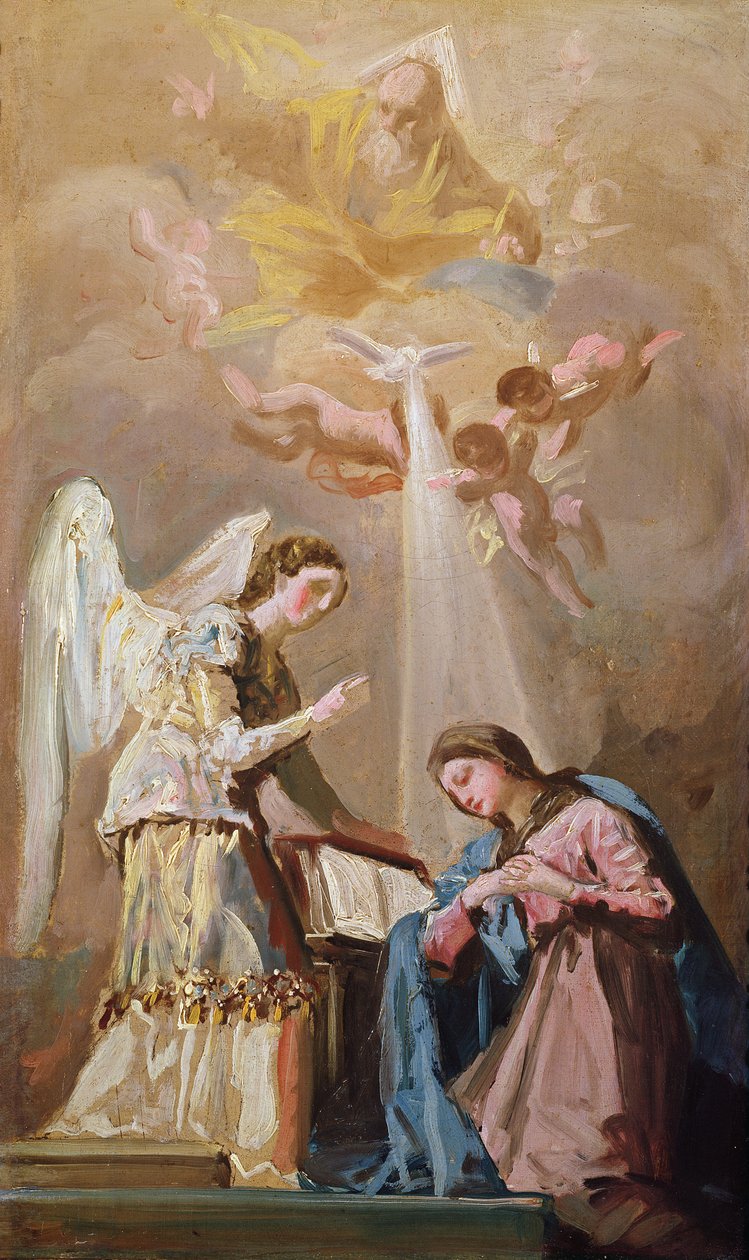 De Annunciatie door Francisco de Goya