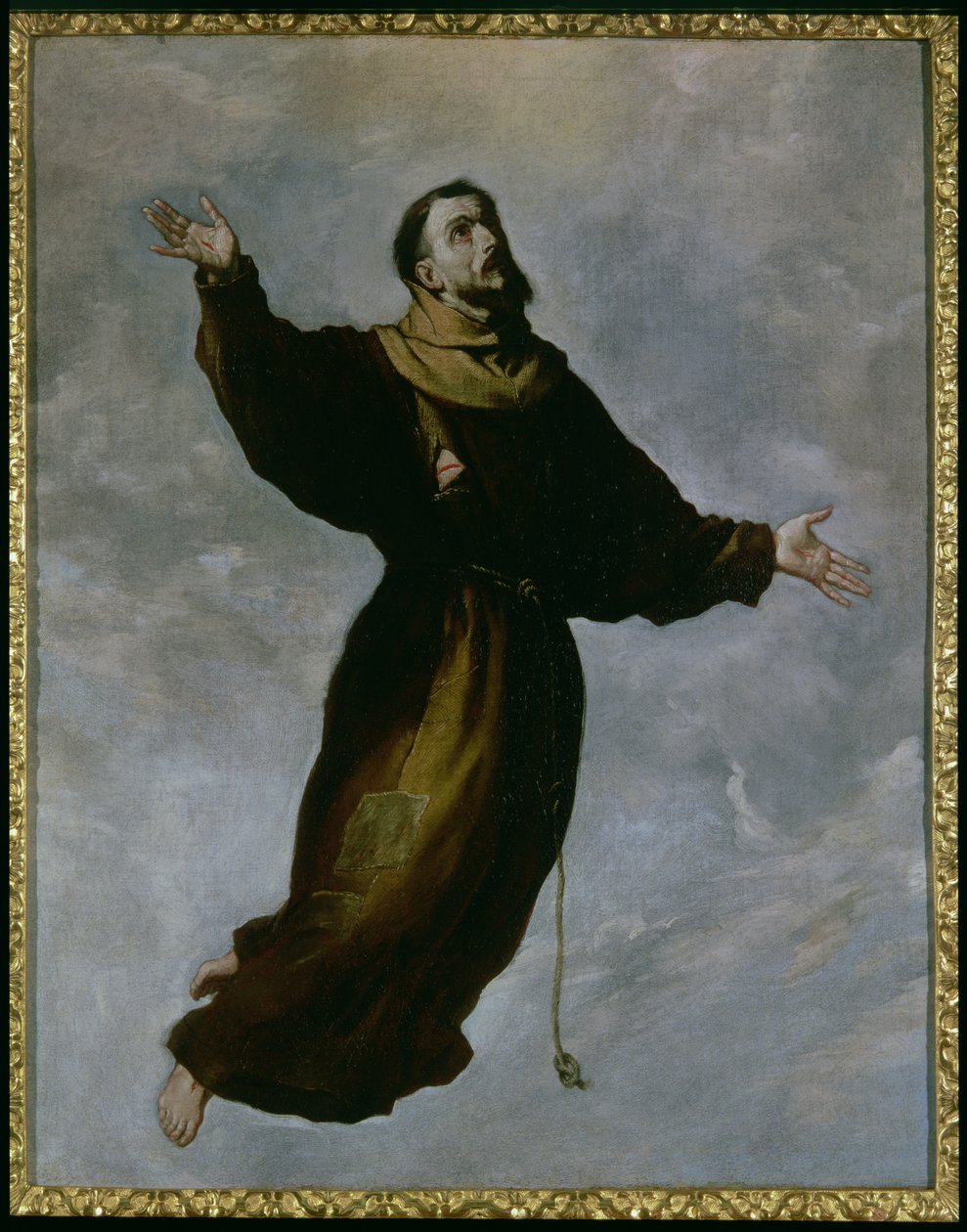 Levitatie van St. Franciscus door Francisco de Zurbaran