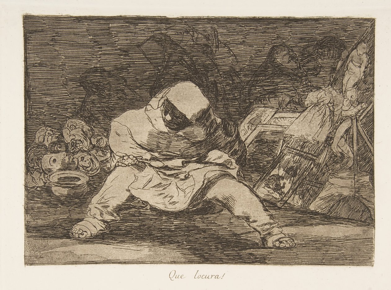 Plaat 68 uit De rampen van de oorlog Los Desastres de la Guerra..., na 1814-15 gepubliceerd 1863 door Francisco de Goya