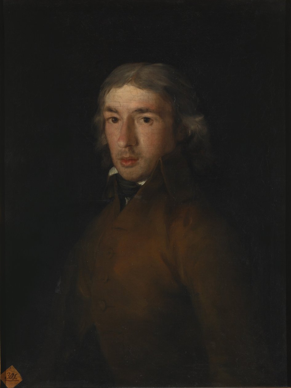 Portret van Leandro Fernández Moratín door Francisco de Goya