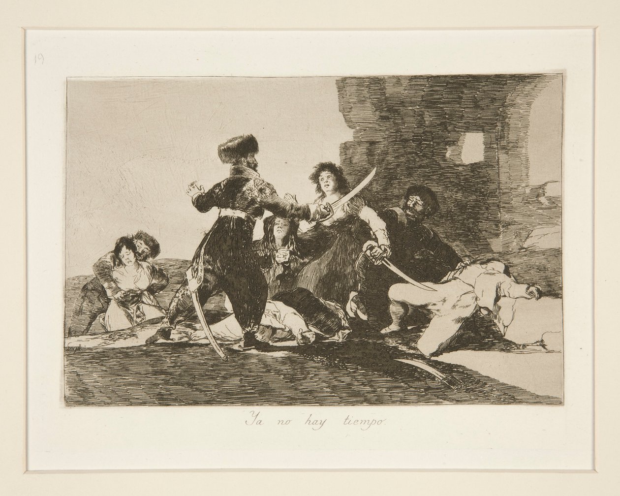 Er is geen tijd meer door Francisco de Goya