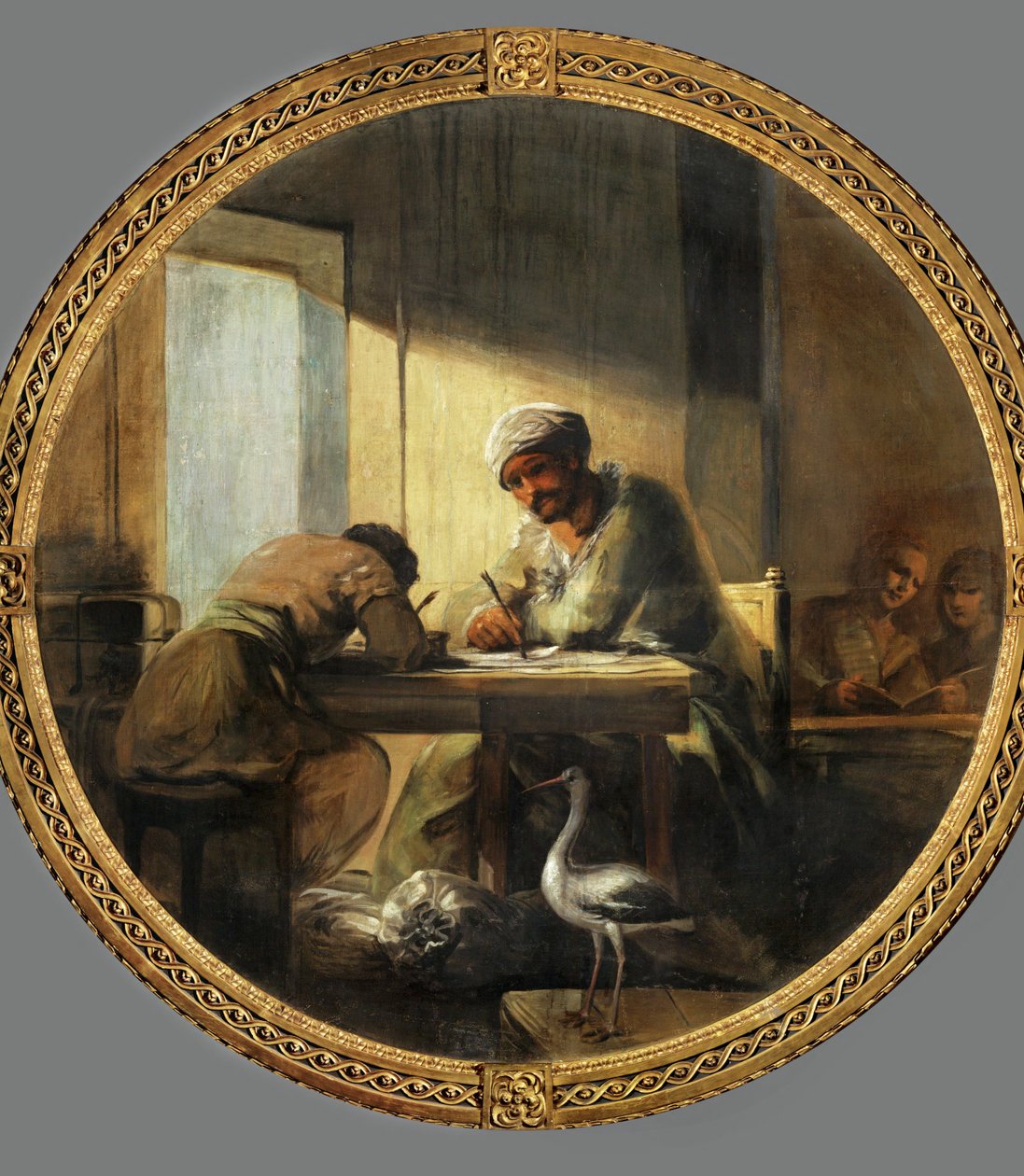 Allegorie op de handel, geschilderd voor het paleis van Manuel de Godoy, favoriet van de koningin... (schilderij op doek) door Francisco Jose de Goya y Lucientes