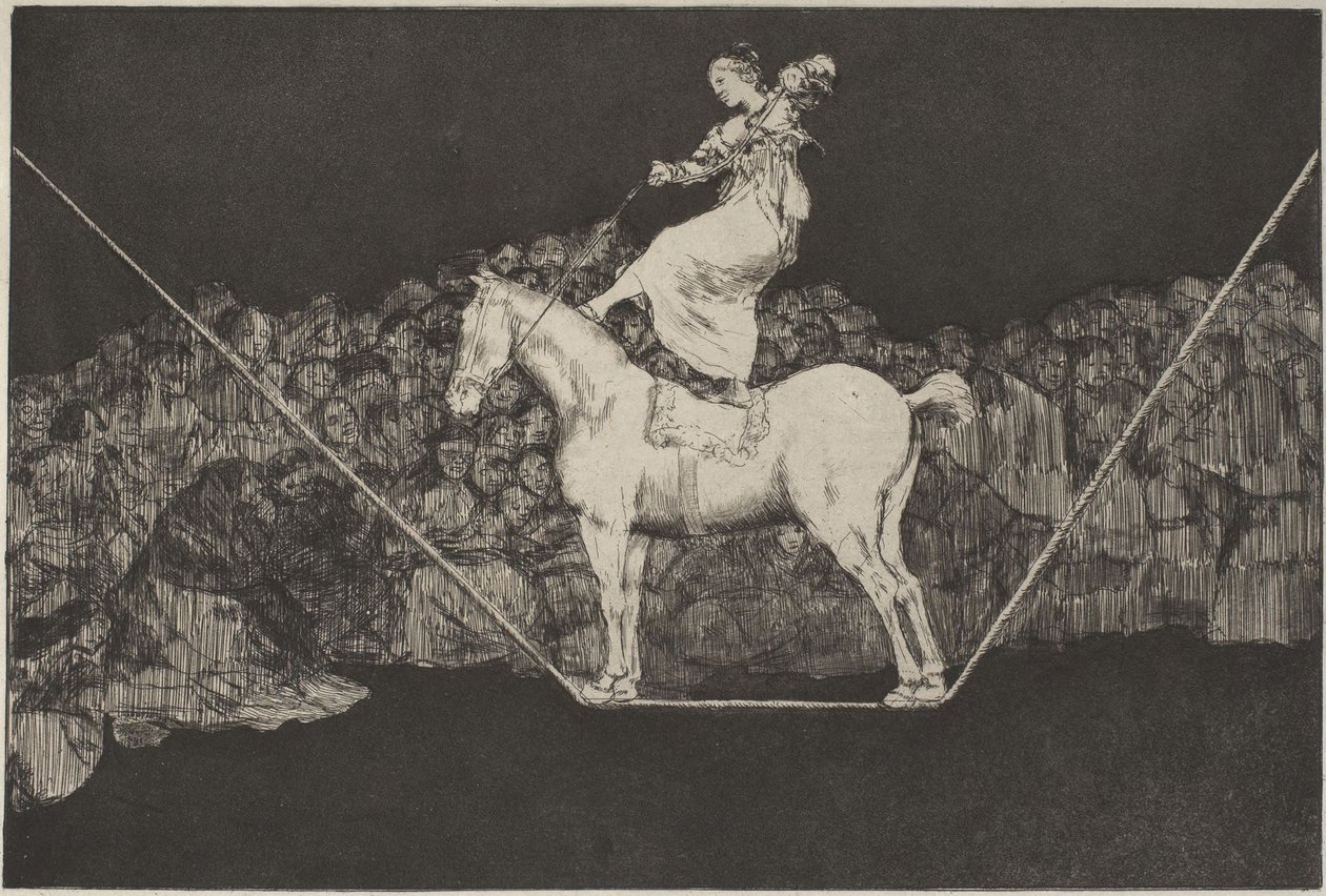 Disparate Puntual (Dwaze precisie) door Francisco Jose de Goya y Lucientes