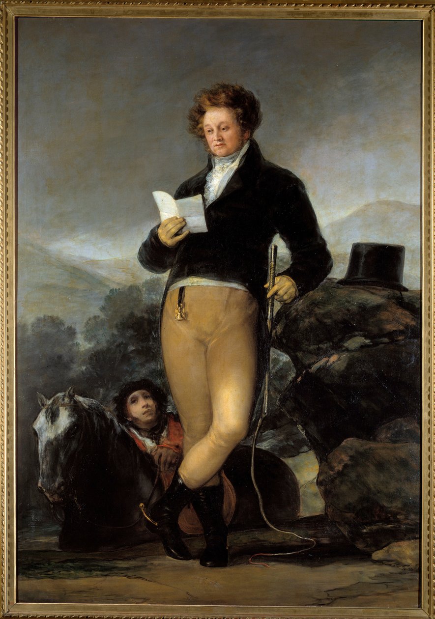 Portret van Don Francisco door Francisco de Goya