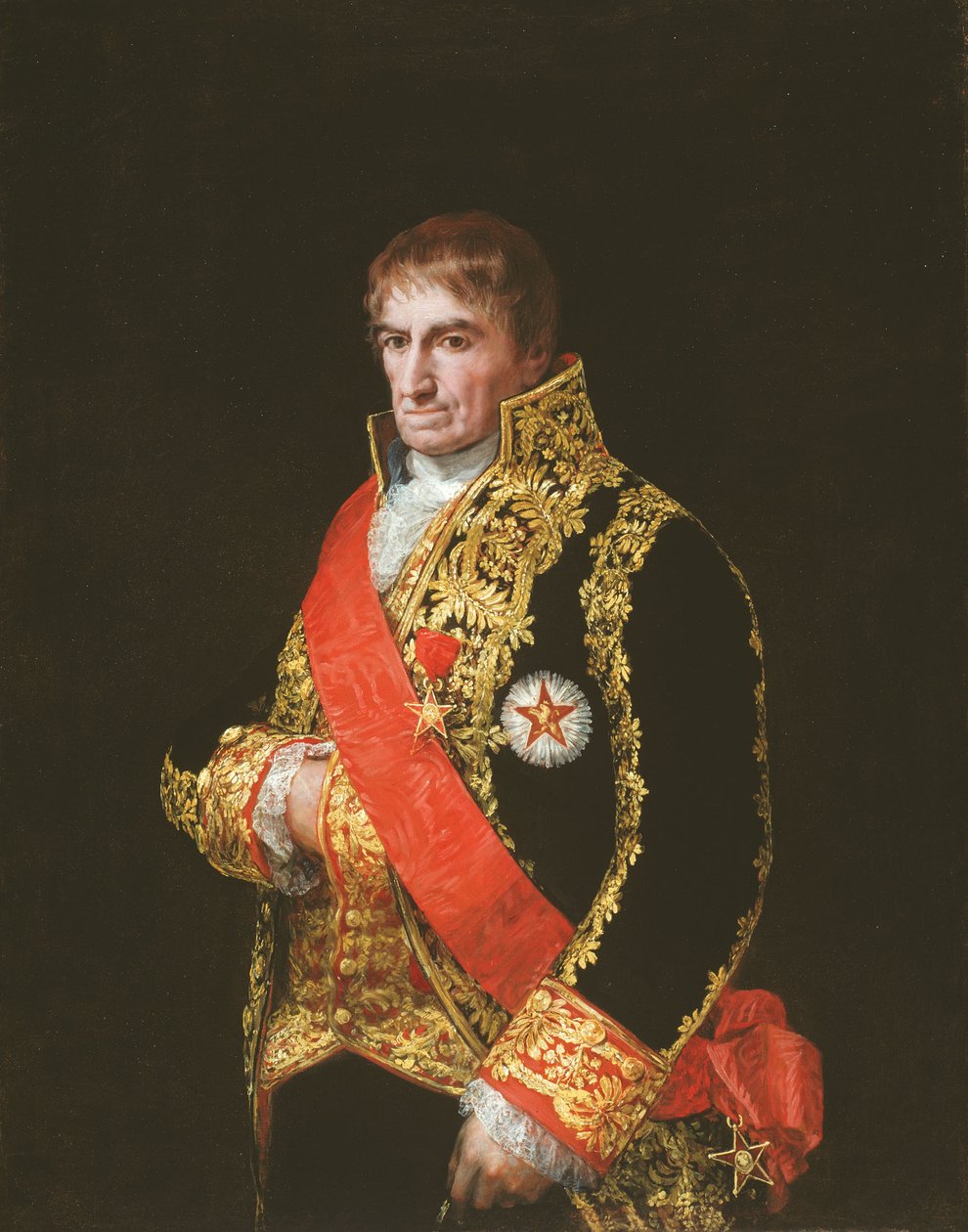 Portret van Generaal José Manuel Romero door Francisco Jose de Goya y Lucientes