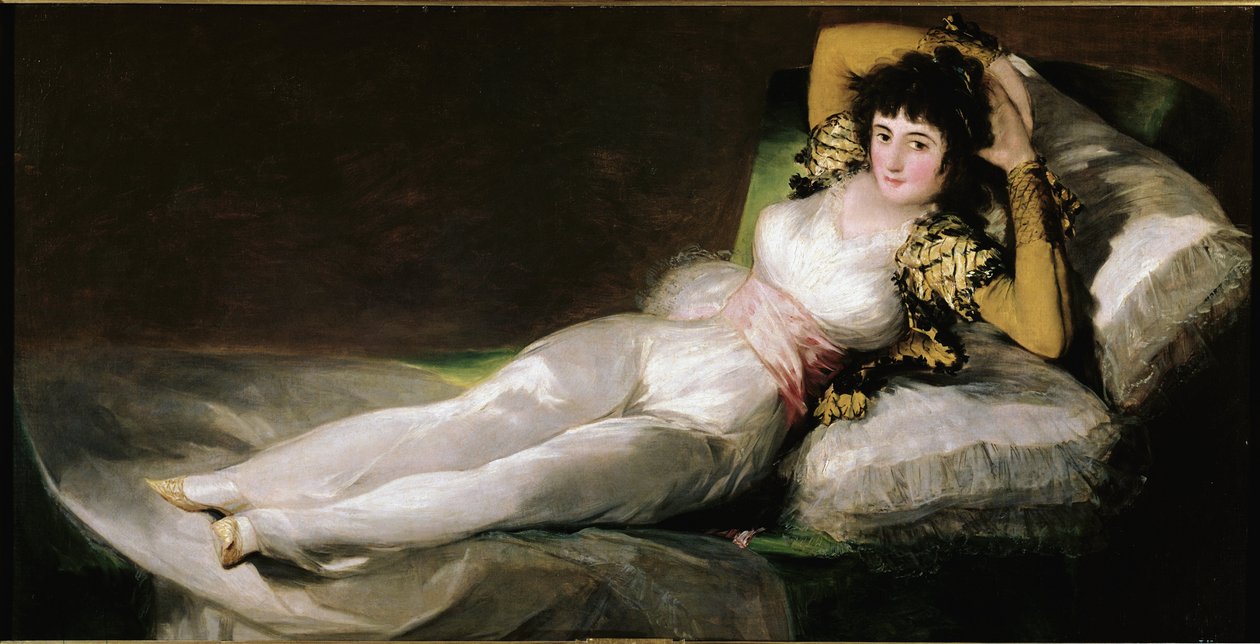 De Geklede Maja door Francisco Jose de Goya y Lucientes