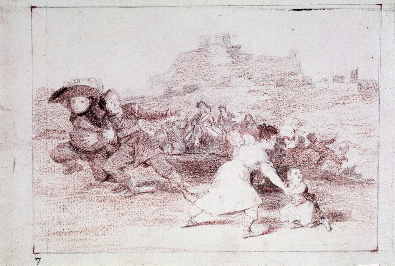 De rampen van de oorlog: Ik zag het door Francisco de Goya