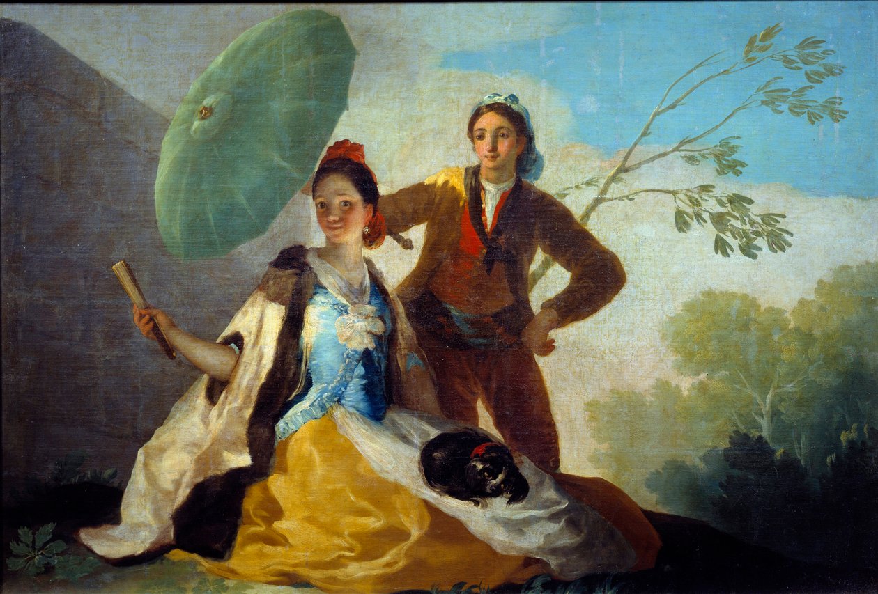 De parasol door Francisco de Goya