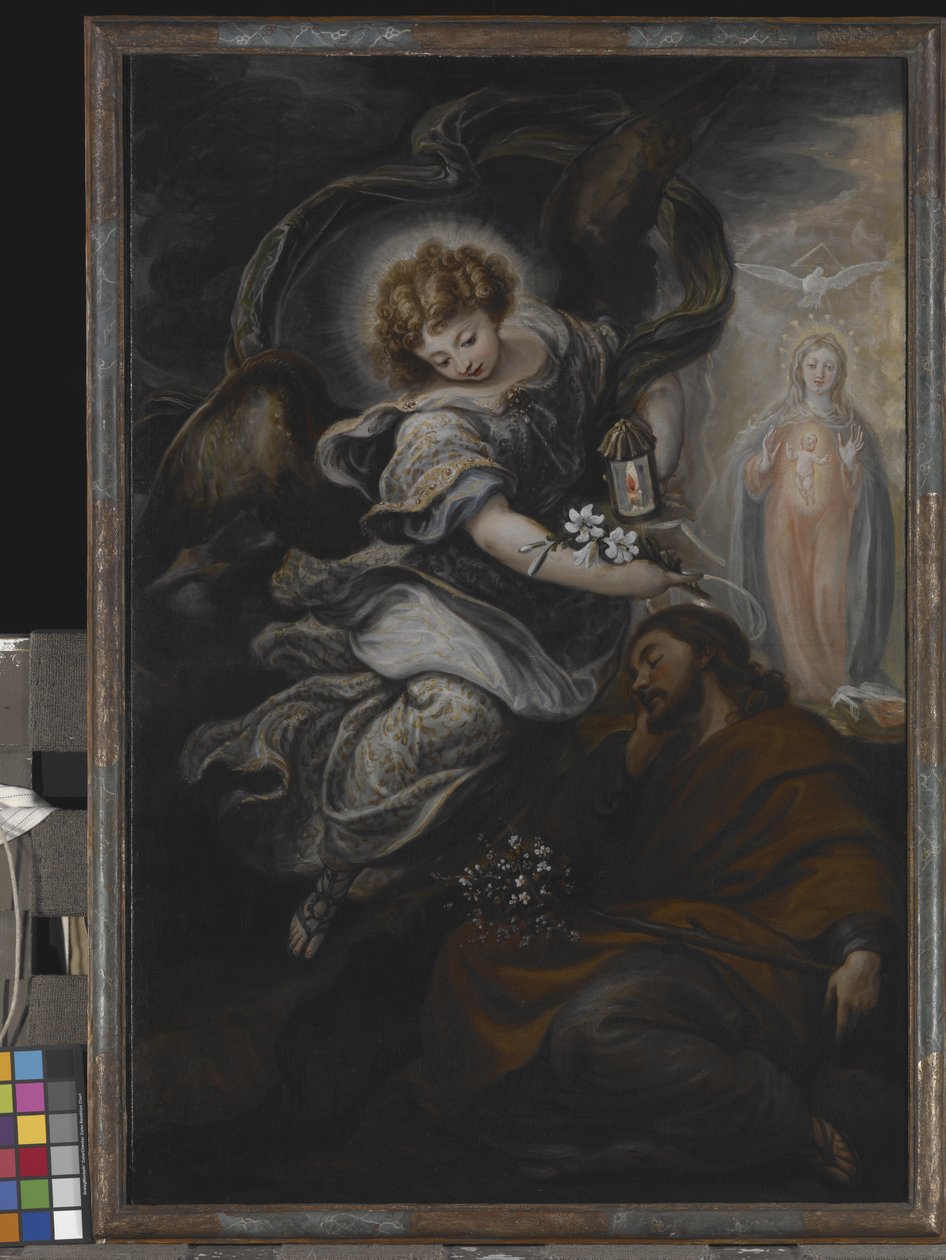 De Droom van St. Joseph door Francisco Rizi